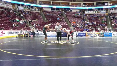 215 lbs First Round - Kaleb Dumin, Boyertown vs Elijah Brown, Belle Vernon
