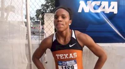 Angele Cooper thankful and grateful to run 400H at 2012 NCAA West Prelim