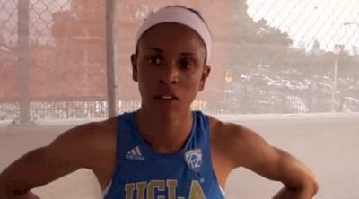 Turquoise Thompson emotional day before 400H at 2012 NCAA West Prelim