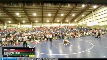 62 lbs Quarterfinal - Zachary De Hoyos, Sons Of Atlas vs Emett Payan, Wasatch Wrestling Club