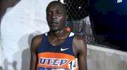 Anthony Rotich UTEP wins with PR in only 4th steeple race at 2012 NCAA West Prelim