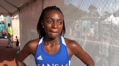 Diamond Dixon kind of send a statement in 400 at 2012 NCAA West Prelim