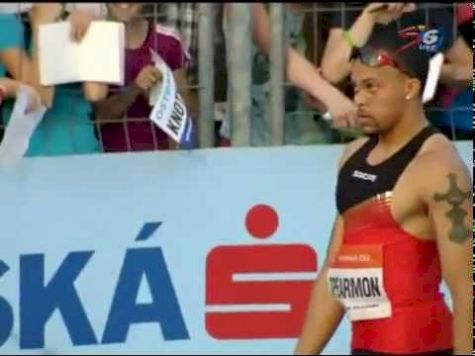 Wallace Spearmon wins Men's 200m at Ostrava Golden Spike 25.05.2012
