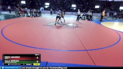 144 lbs Champ. Round 2 - Memo Abundez, Selah vs Kalai Simeona, Rogers (Puyallup)