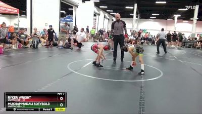 60 lbs Round 2 - Ryker Wright, Unattached vs Mukhammadali Sotyboldyev, Unattached