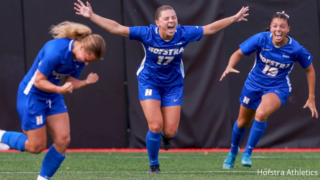 Late Double-Overtime Strike Lifts Hofstra To 2022 CAA Women's Soccer Title