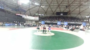Boys 1B/2B 150 Champ. Round 1 - Cassius Johnson, Liberty Bell vs Aidan Minne, Goldendale