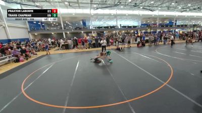 106 lbs Champ. Round 2 - Travis Chapman, Unattached vs Praxton LaBonte, Unattached