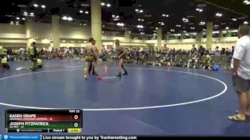 160 lbs Round 6 (10 Team) - Joseph Fitzpatrick, SD Red vs Kasen Grape, Nebraska Hawaiian Hammers