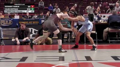 145 lbs Consi 2 - Kiovanny Hamlin, Dieruff vs Caleb Hoffman, Wyoming Valley West