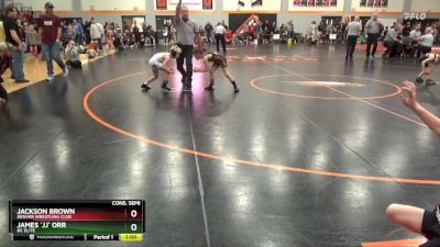 PW-13 lbs Cons. Semi - Jackson Brown, Denver Wrestling Club vs James `jj` Orr, DC Elite