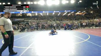 157 2A Quarterfinal - Drew Holmquist, Clay vs IZAIAH ZAITOUNI, Osceola Fundamental