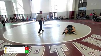 157 lbs Consi Of 8 #1 - Brayden Ivy, West Virginia vs Emilio Arellano, Tiffin