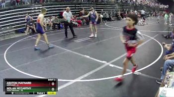 150 lbs Round 1 (6 Team) - Ashton Maynard, Kentucky vs Nolan McCarthy, Team Arizona