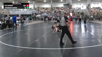 AA 150 lbs 3rd Place Match - Brandon Harris, Bradley Central High School vs Eli Goodin, Blackman High School