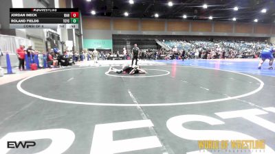 96 lbs Consi Of 4 - Jordan Ineck, Idaho Gold vs Roland Fields, Tuscon Cyclones