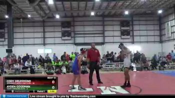 132 lbs Round 5 (6 Team) - Cody Drummond, SEAHAWKS WRESTLING CLUB vs Ayden Goodman, TEAM CAROLINA ELITE