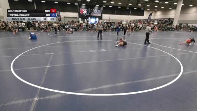 85 lbs Champ. Rd Of 16 - Leah Hatfield, Big Game Wrestling Club vs Vayda Chavez, Gold Rush Wrestling