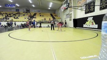 135 lbs Consi Of 4 - Kalli Hamilton, Skiatook Girls High School vs Brooklyn Clark, Little Axe Womens Wrestling