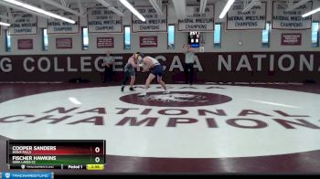 149 lbs Quarterfinal - Fischer Hawkins, Iowa Lakes CC vs Cooper Sanders, Sioux Falls