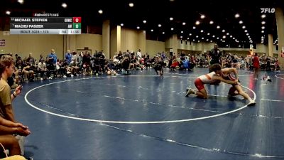 175 lbs Champ. Round 2 - Maciej Paszek, AuburnTakeDown Wrestling vs Michael Stepien, Grappling House Wrestling Club