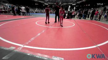 57 lbs Rr Rnd 1 - Adria Brigge, Mojo Grappling Academy vs Kalynda Smallwood, South Central Punisher Wrestling Club