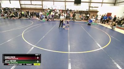 38 lbs 3rd Place Match - Jett Meyer, Fremont Wrestling vs Oaks Ence, Southern Utah Elite