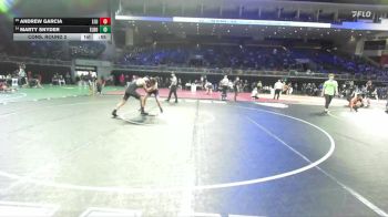150 lbs Cons. Round 2 - Marty Snyder, El Dorado vs Andrew Garcia, Lincoln (Lincoln)