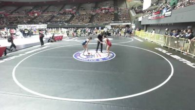 140 lbs Semis - Emily Warren, Seaside Wrestling Club vs Frankie Weaver, Surfside X Wrestling