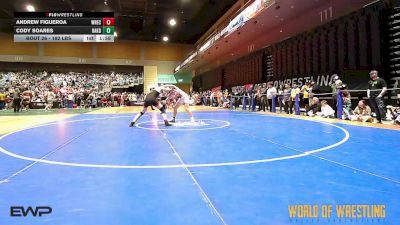 182 lbs Round Of 16 - Andrew Figueroa, Wrecking Crew vs Cody Soares, Oakdale