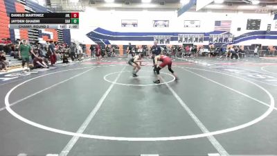 120 lbs Champ. Round 2 - Danilo Martinez, Arlington vs Jayden Ghaemi, Santiago (Corona)