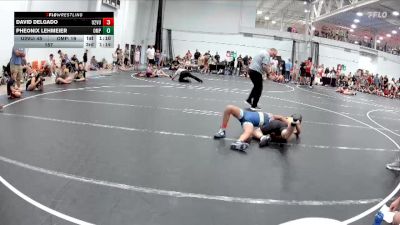 96 lbs Round 6 (8 Team) - Pheonix Lehmeier, OMP vs David Delgado, U2 Vougars Uprising VHW