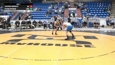 139 lbs Consy Rd I - Cooper Wenrich, Nazareth Area vs Chase Sparks, Connellsville Area