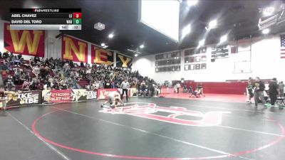 175 lbs Cons. Round 1 - David Del Toro, Warren vs Abel Chavez, La Serna