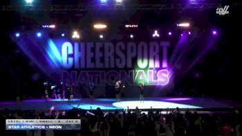 Star Athletics - Neon [2026 L1 Mini - Small - B Day 2] 2026 CHEERSPORT National All Star Cheerleading Championship