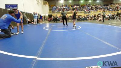 82-88 lbs Quarterfinal - MaKinley McNabb, Chickasha Youth Wrestling vs Sophie Garcia, Woodland Wrestling Club