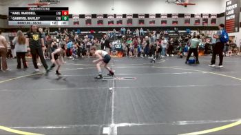 55/60 Round 3 - Gabryel Baxley, West Wateree Wrestling Club vs Kael Waddell, Reverence Wrestling Club