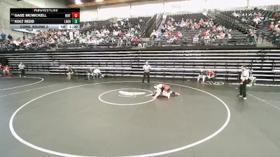 4A 138 lbs Cons. Round 2 - Kolt Redd, Logan vs Gage Mcmickell, Uintah