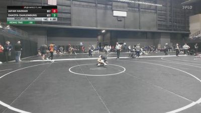 174 lbs Champ. Round 2 - Jafar Haddad, Wayland Baptist (Texas) vs Dakota Dahlenburg, Murray State