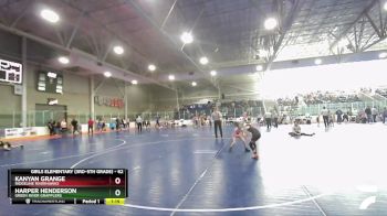 62 lbs Round 3 - Kanyan Grange, Ridgeline Riverhawks vs Harper Henderson, Green River Grapplers