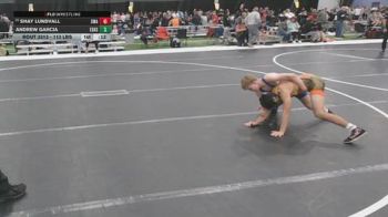 113 lbs Cons. Rd Of 16 - Andrew Garcia, Esperanza HS vs Shay Lundvall, Sebolt Wrestling Academy
