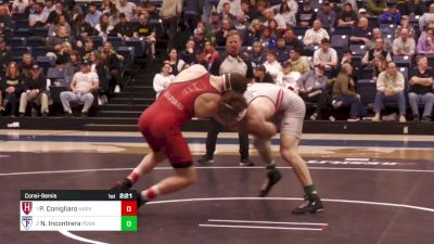 174 lbs Consolation - Philip Conigliaro, Harvard vs Nick Incontrera, Pennsylvania