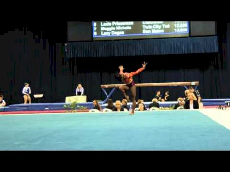 Simone Biles -- Floor Exercise -- 2012 U.S. Secret Classic