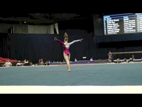 Polina Shchennikova -- Floor Exercise -- 2012 U.S. Secret Classic