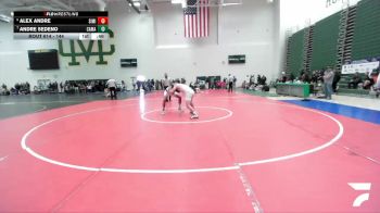 144 lbs Cons. Round 5 - Andre Sedeno, Camarillo vs Alex Andre, Simi Valley