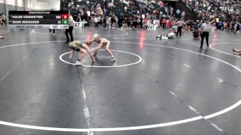 120 lbs Champ. Round 1 - Bode Berggren, Cross County vs Kaleb Keiswetter, Norton Wrestling Club