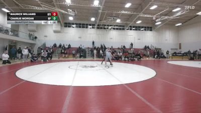 165 lbs Quarterfinal - Maurice Williams, Germantown Friends School vs Charlie Morgan, Malvern Prep