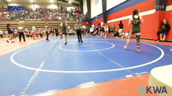 117 lbs Rr Rnd 2 - Gracelyn Vaughn, Morris Wrestling Association vs Jadyn Majors, Grove Takedown Club