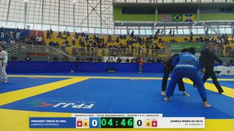 DANIELA MARIA DA SILVA vs FERNANDA TEREZA DE LIMA 2026 FPJJ Circuito Paulista GI Etapa 3