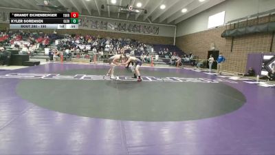 190 lbs Cons. Semi - Kyler Sorensen, Glenrock vs Brandt Eichenberger, Torrington